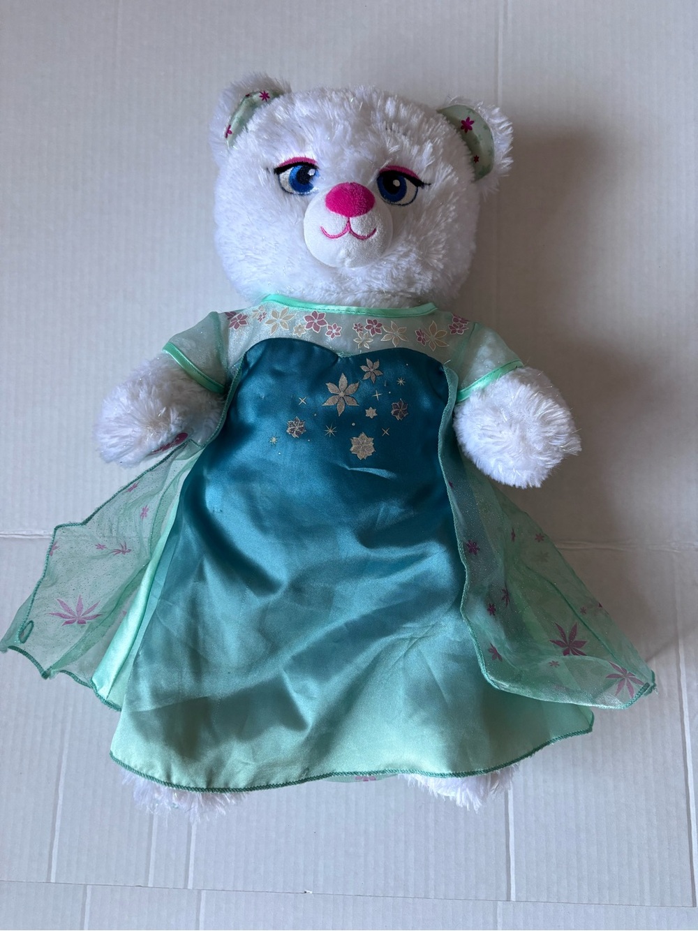 Build-A-Bear Workshop Disney Frozen Fever Elsa Teddy Bear